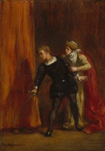 Hamlet und seine Mutter, 1849