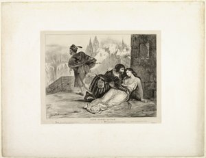 Jane Shore von Eugène Delacroix
