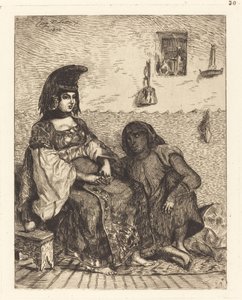 Jüdin aus Algier von Eugène Delacroix