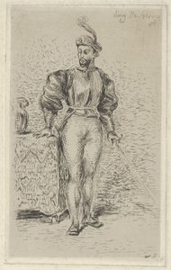 Mann in Rüstung, 1833