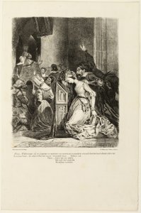 Marguerite in der Kirche, aus Faust