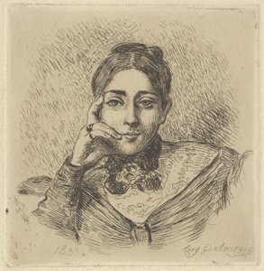 Porträt von Madame Frédéric Villot, 1833