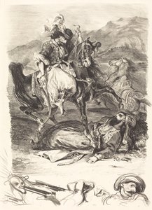 Der Kampf des Giaour und des Paschas