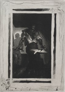 Der Schmied von Eugène Delacroix