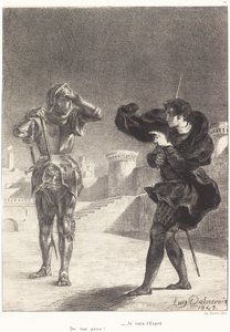 Der Geist auf der Terrasse Akt I, Szene V, 1843