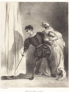Der Mord an Polonius Akt III, Szene IV, 1834-1843
