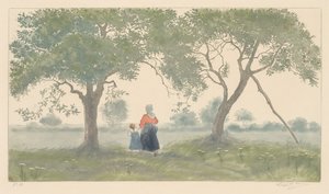 Die Apfelbäume von Eugène Delâtre