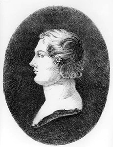 Porträt von George Gordon, 6. Baron Byron von Rochdale (1788-1824) nach einer Büste von Lorenzo Bartolini (1777-1850)