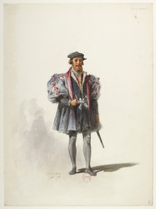 Btv1b84558104 07 - Saint-Saëns - Henry VIII - Kostümentwürfe - Lacoste - 7. Herr von Eugene Lacoste