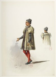 Btv1b84558104 12 - Saint-Saëns - Henry VIII - Kostümentwürfe - Lacoste - 12. Kostüm