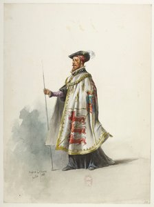 Henry VIII - Kostümentwürfe - Lacoste - 24. Kostüm