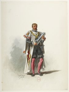 Saint-Saëns - Henry VIII - Kostümentwürfe - Lacoste - 29. Kostüm
