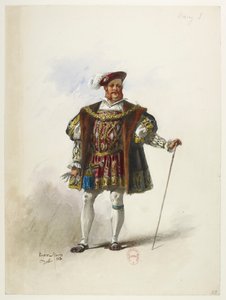 Henry VIII - Kostümentwürfe - Lacoste - 59. Henry VIII
