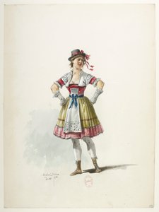 Saint-Saëns - Henry VIII - Kostümentwürfe - Lacoste - 39. Kostüm