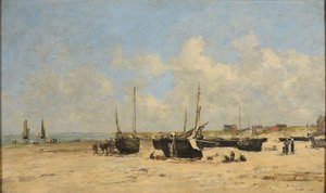 Strand von Berck bei Ebbe