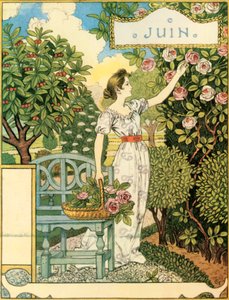 Juni, 1896 von Eugene Grasset