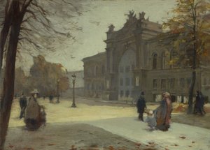 Der Palast der Industrie, im Oktober 1899