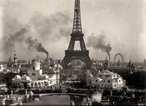 Ansicht der Weltausstellung, Paris. 1900 von Eugène Trutat