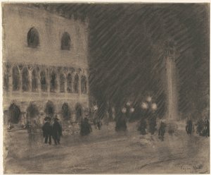 Die Piazzetta, Venedig
