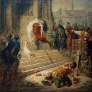 Quasimodo rettet Esmeralda