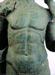 Torso eines jugendlichen Herkules (vergoldete Bronze) von European European