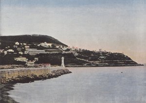 Eingang zum Hafen von Nizza und Mont Boron von European Photographer