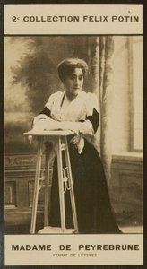 Madame Georges De Peyrebrune, Schriftstellerin von European Photographer