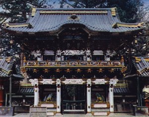 Nikko, Toshogu, Yomei-mon, von innen von European Photographer