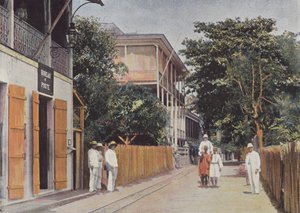 Handelsstraße in Tamatave