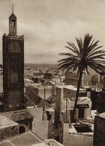 Tanger, Blick auf die Stadt mit der Aissaula-Moschee von European Photographer