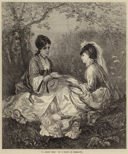 Ein schattiges Plätzchen (Gravur) von European School