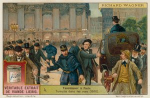 Eine Aufführung von Tannhäuser in Paris