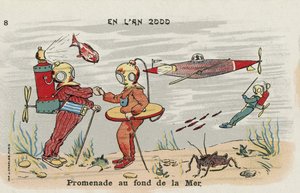 Ein Spaziergang auf dem Meeresgrund im Jahr 2000 von European School