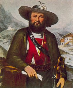 Andreas Hofer, Anführer des Tiroler Aufstands gegen die Franzosen
