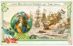 Anne Hilarion de Tourville, französischer Admiral, und die Schlacht von Beachy Head