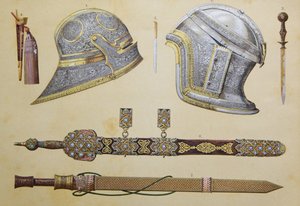 Waffen, die Boabdil gehörten, letzter maurischer König von Granada von European School
