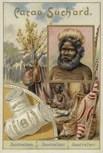 Australischer Aborigine von European School