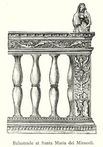 Balustrade bei Santa Maria dei Miracoli