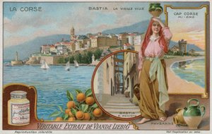 Bastia, Cap Corso und ein Bauernmädchen von European School