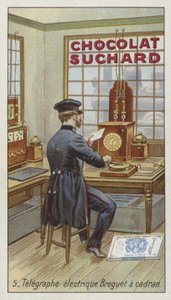 Breguets elektrischer Zifferblatttelegraph von European School