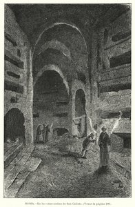 Katakomben des St. Callistus, Rom, Italien von European School