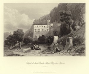 Kapelle der Santa Rosalia, Monte Pelegrino, Palermo, Sizilien, Italien von European School