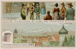 Weihnachtsspiel in Vorarlberg und Blick auf Bregenz von European School