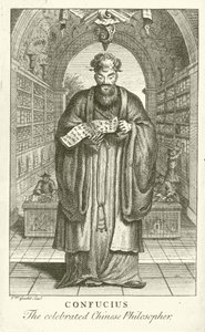 Konfuzius, der berühmte chinesische Philosoph von European School