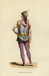 Italienische Militäruniform von European School