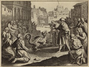 Daniel zerstört das Idol von Bel und den Drachen von European School