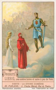 Dante, Die Göttliche Komödie, Liebig-Karte, frühes 20. Jahrhundert