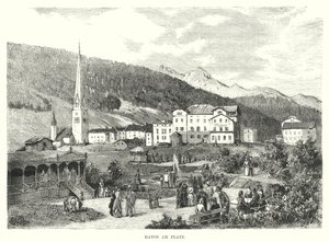 Davos am Platz (Gravur) von European School
