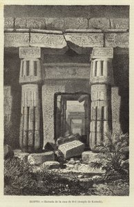Ägypten - Eingang zum Haus von Seti von European School