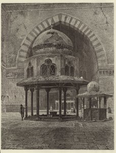 Ägypten - Innenraum der Moschee des Sultans Hassan von European School